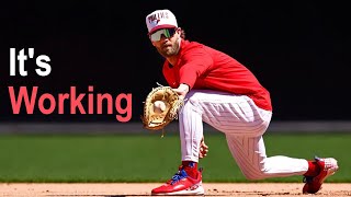 The Bryce Harper at First Base Experiment [upl. by Nevaeh]