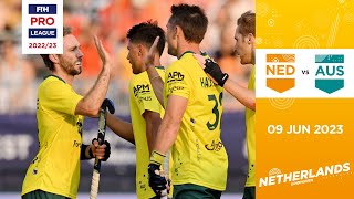 FIH Hockey Pro League 202223 Netherlands v Australia Men Game 1  Highlights [upl. by Sawyere]