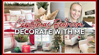 COZY CHRISTMAS BEDROOM 2023 DECORATE WITH ME  CHRISTMAS DECORATING IDEAS [upl. by Florine716]