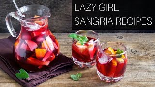 Lazy Girl Sangria Recipes [upl. by Osber]