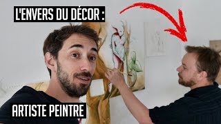 UNE JOURNÉE AVEC 13  ARTISTE PEINTRE découverte métier [upl. by Stanislaw488]