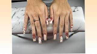 A beautiful Halloween set I did using KairoseNailSupply and madamglamofficial 🥰🥰fypviral fyp [upl. by Queen]