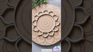 Lippan Art 😱😱😱  Lippanart clay work shorts trending viral lippanart walldecor diy [upl. by Alaric]