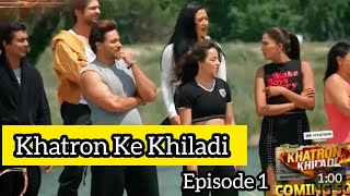 Khatron Ke Khiladi Season 14 Episode 1 New Episode DhamakyDar Stunts [upl. by Anehsak]