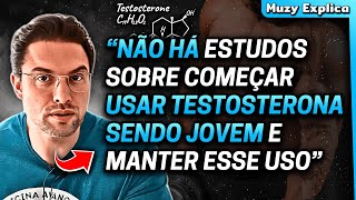 USO DE TESTOSTERONA NO LONGO PRAZO Efeitos  Muzy Explica [upl. by Tayler]