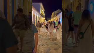 Noite no Centro Histórico de Paraty Rio de Janeiro [upl. by Kentigera]