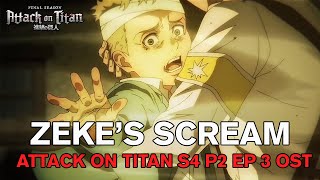 ZEKES SCREAM Falcos ThemequotAOTFs1quot  Attack on Titan S4 Part 2 EP 3 OST EPIC ORCHESTRAL COVER [upl. by Lenahs]