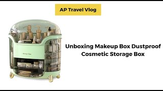 Makeup Box Dustproof Cosmetic Storage Box [upl. by Enneibaf]