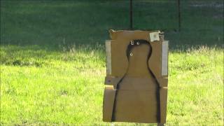 Fiocchi low recoil 2 34quot 00 Buck 15yd spread test out of Benelli Super Nova [upl. by Iorgos]