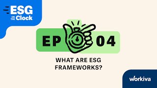 What are ESG Frameworks [upl. by Annaig16]