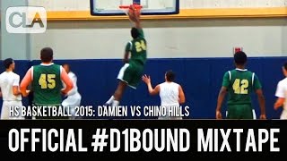 Damien vs Chino Hills 9478 2015 HS Basketball Mixtape Lonzo Ball Scores 34 [upl. by Anelyak]