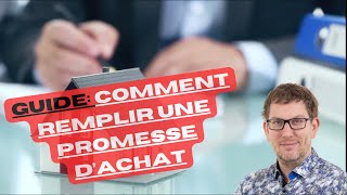 Guide pour Comprendre La Promesse dAchat au Québec 📝  Étapes Essentielles Expliquées [upl. by Dionne543]