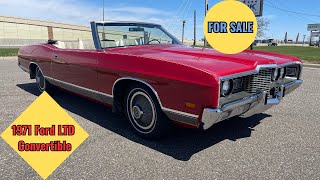 1971 Ford LTD Convertible  For Sale  wwwDrukAutoSalescom usa cars classiccars [upl. by Ynohtnaed]