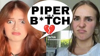 Sophie Fergi SHADES Piper Rockelle in new tik tok 😱😳 With Proof  Piper Rockelle tea [upl. by Ernestus666]