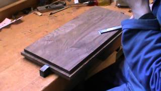 Wood carving How to carve a celtic knotwork panels [upl. by Sibylla425]