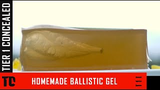 Homemade Ballistic Gel vs Clear Ballistics Synthetic Gelatin [upl. by Gerstein568]