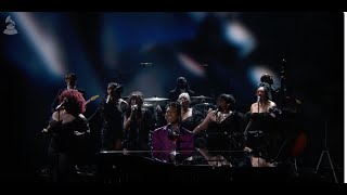 Watch JON BATISTE Perform quotAIN’T NO SUNSHINE” “LEAN ON ME” and “OPTIMISTIC” at the 2024 GRAMMYs [upl. by Launam]