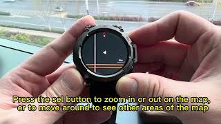 How to use offline maps on the Amazfit TRex Ultra [upl. by Gratt]