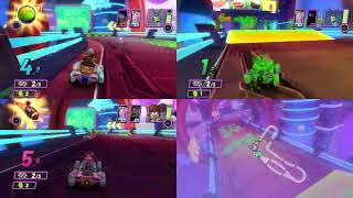 Nickelodeon Kart Racers 2 Grand Prix Carreras de slime con mis primos 6 [upl. by Kenna577]