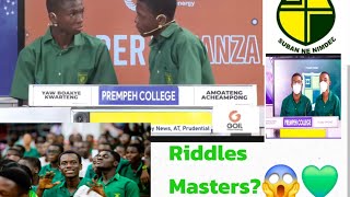 Why Prempeh College is the riddles magician 😱🔥💚 [upl. by Eelarol954]