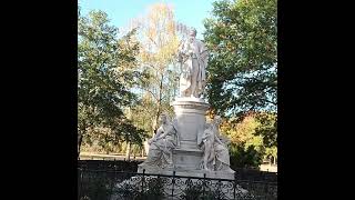 Tiergarten Park amp ​​Goethe Monument Berlin [upl. by Clarabelle]