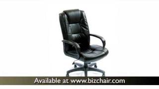 Executive High Back Office Chair GO5301BBKLEAGG [upl. by Ahsekat]