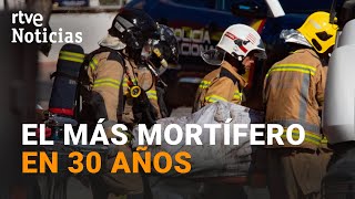 INCENDIO MURCIA Al menos 13 MUERTOS por el FUEGO en DISCOTECA de ZONA de LOCALES de OCIO RTVE [upl. by Ondine]