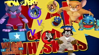 Who Will Win Tom VS Butch VS Monster Jerry and Robot Cat [upl. by Esihcoc217]