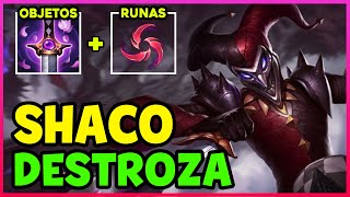 🔥 PAYASO LOCO COMO JUGAR SHACO JUNGLA S14 GUÍA ESPAÑOL  TEMPORADA 14 LOL 2024 [upl. by Netnerb298]