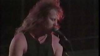 19910928 Metallica  Fade to Black Live in Moscow [upl. by Ertsevlis]