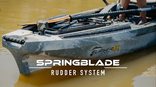 Using the new Springblade Rudder Tensioning Pin  Native Watercraft [upl. by Eissel770]