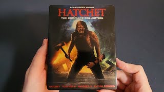 HATCHET 4 Movie Collection Limited Edition Steelbook UNBOXING [upl. by Webb]