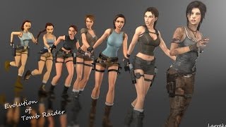 Evolution of Lara Croft TOMB RAIDER ║ 1996  2013 [upl. by Drapehs]