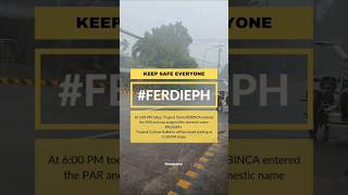 Bagyong Ferdie ferdieph bagyongferdie youtubeshorts shorts tropicalstorm bebinca weather [upl. by Jacquelyn]