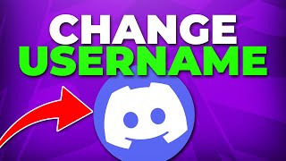 How to Change Your Discord Username  New Usernames [upl. by Ellac]