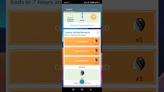 PoGo  Claimed Free Unova Stones from Tynamo Limited Research pogo communityday tynamo [upl. by Leima115]