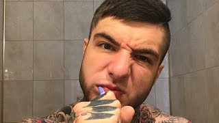 how to brush your teeth ala ALEX TERRIBLE short funny [upl. by Esined]