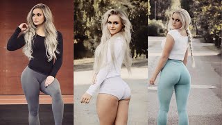 ANNA NYSTROM Leggings Photoshoots of Top Swedish Fitness Model [upl. by Nordine]