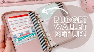 Budget Wallet Set Up  Personal Planner  Kate Spade [upl. by Binni677]