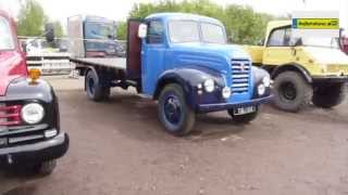 Zabytkowe ciężarówki Vintage trucks Old lorries Cambridge Vintage Sale 2014 [upl. by Massie]