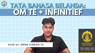 Om te  Infinitief di Bahasa Belanda 05B [upl. by Konopka]