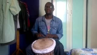 Roots Rock Reggae by Bob Marley BEST djembe cover on the web [upl. by Fortunia917]