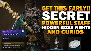 GET THIS Powerful SECRET BEST STAFF EARLY Black Myth Wukong Hidden Bosses Weapons amp Curios [upl. by Dunn]