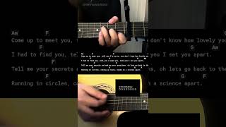 The Scientist  Coldplay  Easy Guitar Chords Tutorial For Beginners guitarlessons [upl. by Ealasaid]