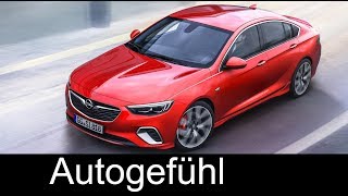 Opel Insignia GSi Vauxhalls sporty Insignia  IAA 2017  Autogefühl [upl. by Weidner588]