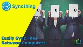 How to sync folders between multiple computers   SyncThing 2023 [upl. by Asiruam]