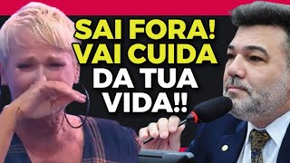 Marco Feliciano tratora Xuxa e faz ela perder o rumo kkkk Deixe sua mensagem pro guerreiro [upl. by Acined]