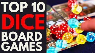 Top 10 Dice Games  Best Board Games That Use Dice in Fun Ways [upl. by Ettelloc]