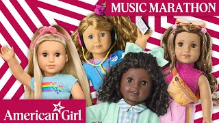 American Girl Music Marathon With Your Favorite American Girl Dolls ♪♫♬ [upl. by Molton]