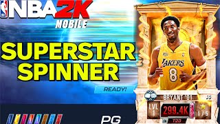 NBA 2K Mobile EPIC Season 6 Superstar Spinner Pack Opening [upl. by Arbmik]